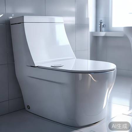 智能马桶：一键手动冲刷，卫生升