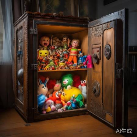 保险柜藏玩具，乐趣与安全并存。