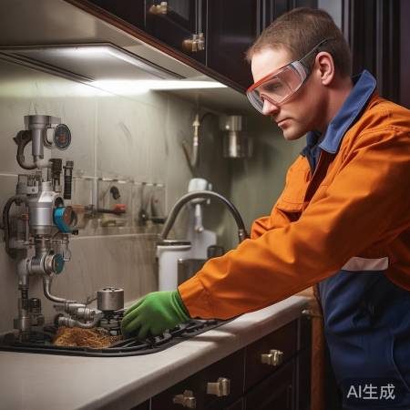 检查燃气管道,排查堵塞或阀门问