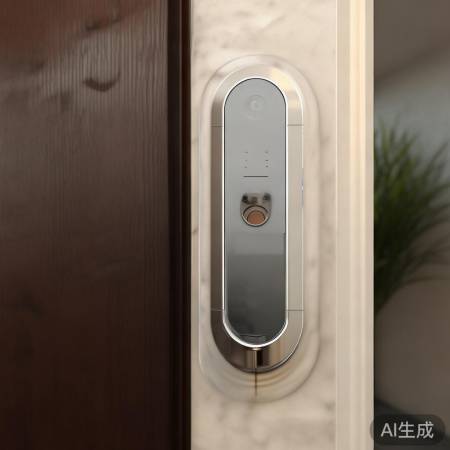 亚克力智能锁，简约美观，提升家