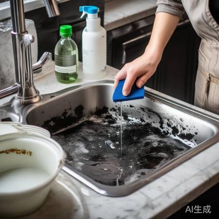 去除洗衣机黑渍方法