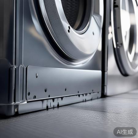 洗衣机底孔位