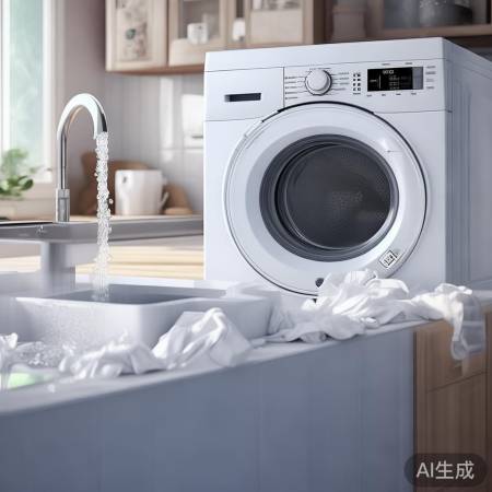 洗衣节水，调低水位