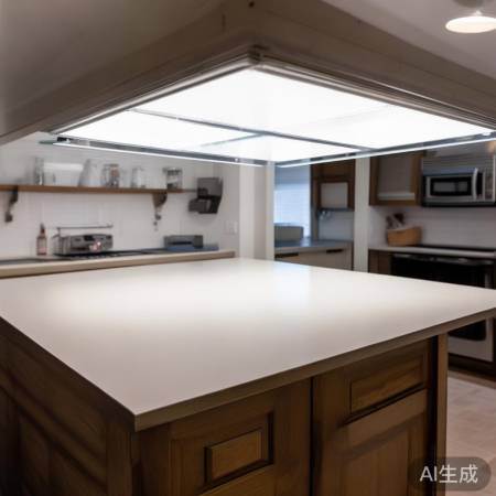 装灯板,厨房变明亮时尚