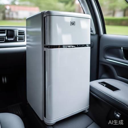 小巧冰箱,车内清凉神器