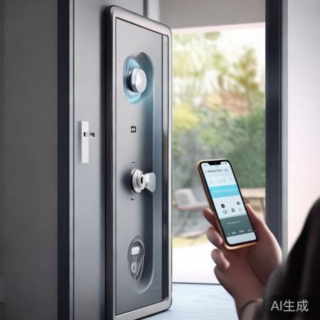 智能摇头门,一键辨来客