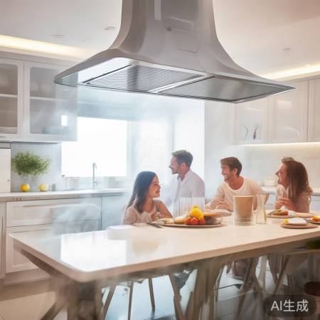 “安心油烟机909,厨房好帮手