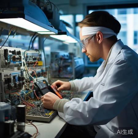 通电测试进行中