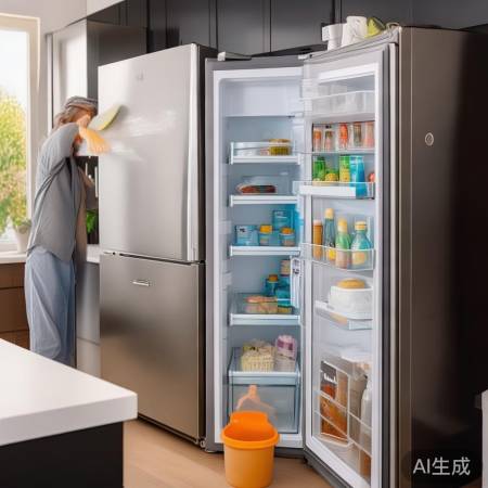 冰箱定期清理,省空间除异味