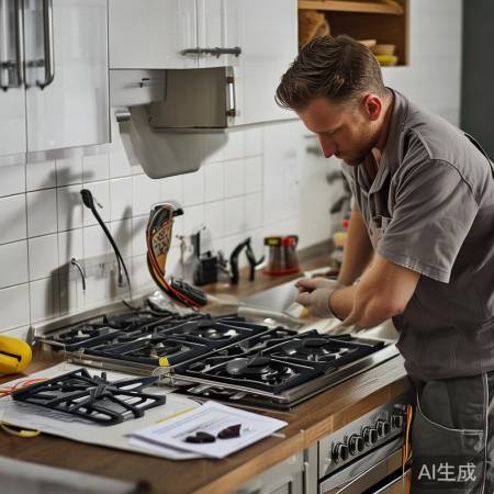 专业认证,严格规范燃气灶维修