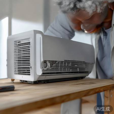 空调质量有争议，服务态度尚可