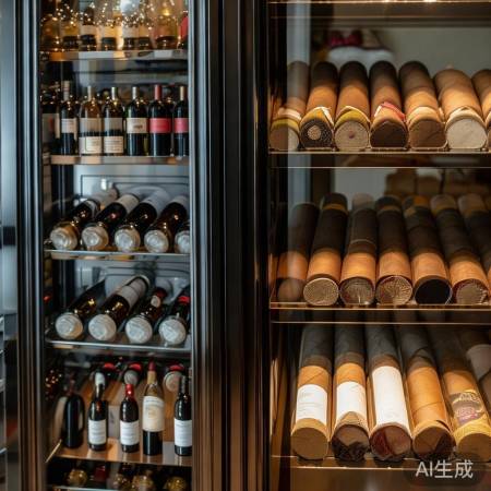 红酒柜可变雪茄柜