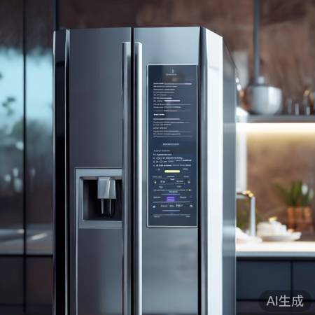 智能冰箱控温面板