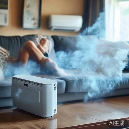 三菱空调，三分钟速冷，清凉舒适