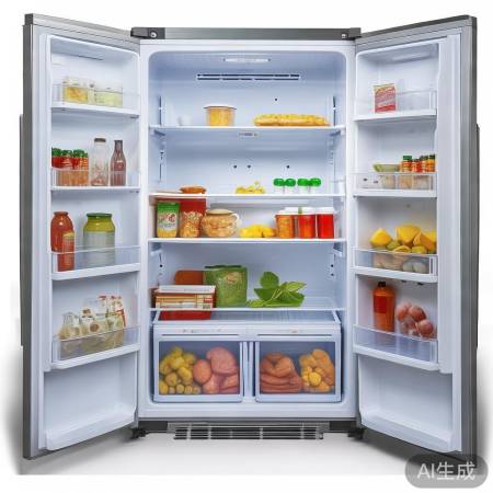 冰箱内部空间宽敞