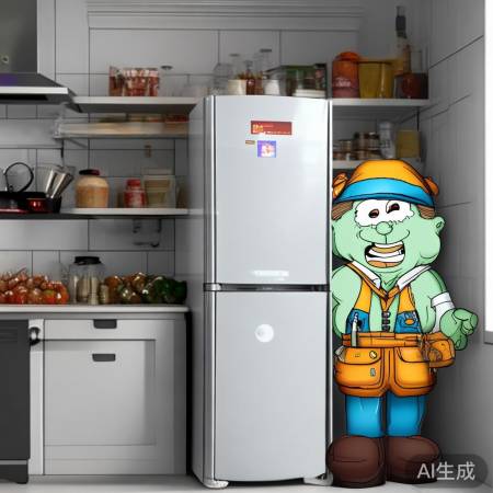 冰箱自动停机,省电又简单