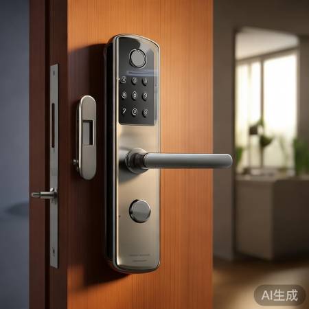 安装完成,享受智能锁便捷