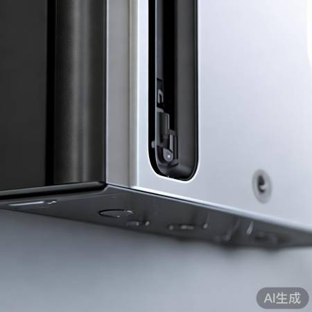 壁挂炉底部透明排水口