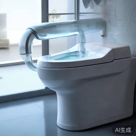 智能马桶,一体设计防漏水