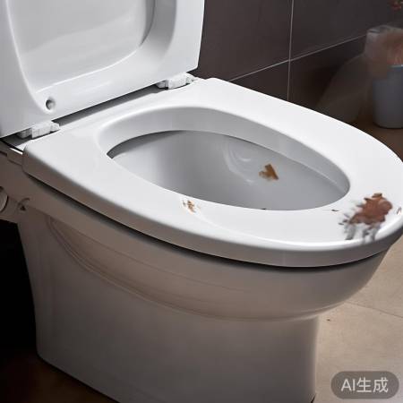马桶盖升降不动,检查轨道杂物