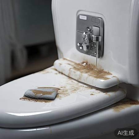 智能马桶冲洗故障,检查传感器清