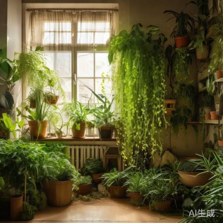 绿植点缀,美化净化家居