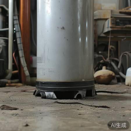 热水器放置不稳,电机嗡嗡响