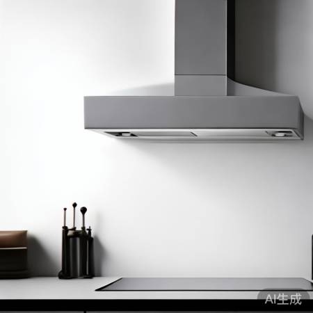 极简设计油烟机,厨房艺术品