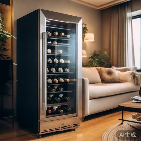 玻璃门红酒柜,品味生活新选择